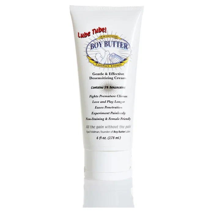 Boy Butter Comfort Cream Desensitizing Lube Boy Butter Vibrators