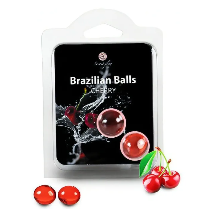Dildos Secret Play Brazilian Balls Cherry