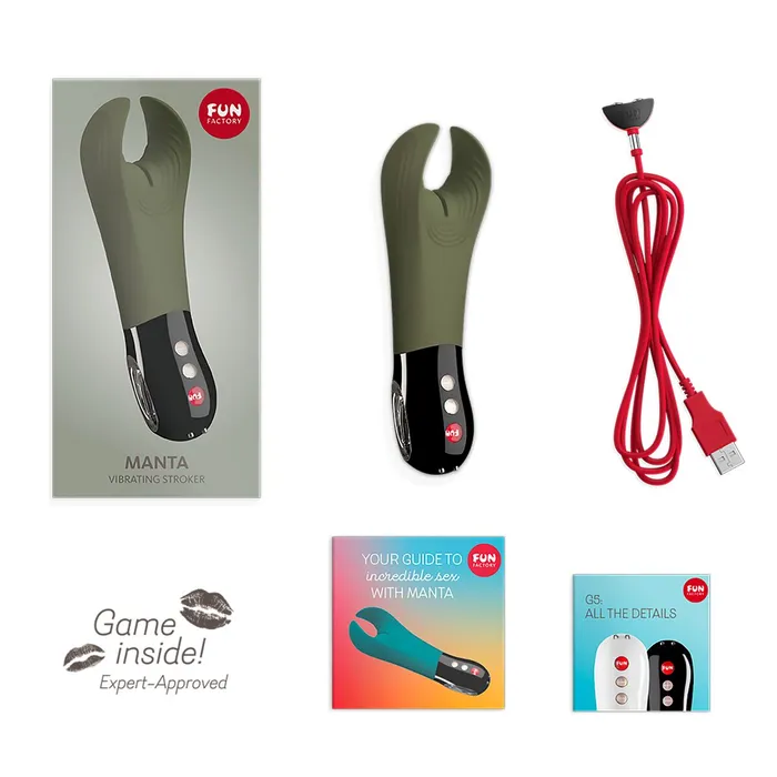 Jack Ass Endurance Fun Factory MANTA Verde | Fun Factory Vibrators