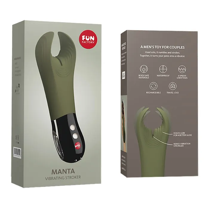 Jack Ass Endurance Fun Factory MANTA Verde | Fun Factory Vibrators