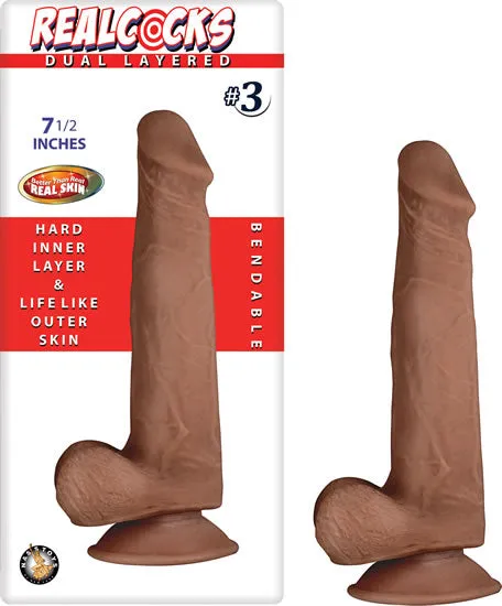 Dildos Nasstoys Real Cocks Dual Layered 3 7 12