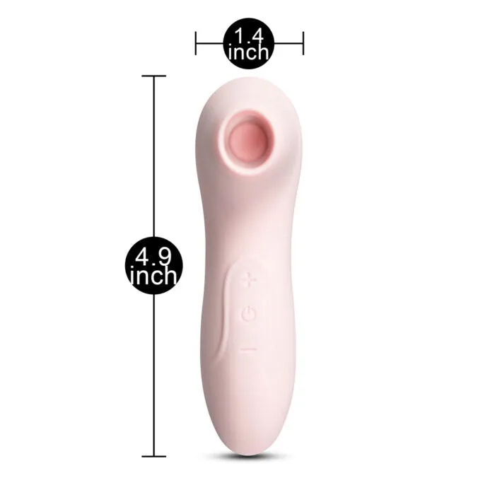Female Sex Toys | E2B 7 Speeds Flesh Color Mini Silicone Rechargeable Clitoral Stimulator ( Suction )