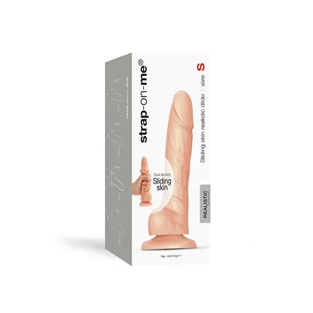 StrapOnMe Realistic Collection Sliding Skin DualDensity Silicone Dildo Vanilla S Lovely Planet USA Female Sex Toys StrapOnMe Realistic Collection Sliding Skin DualDensity Silicone Dildo Vanilla S Lovely Planet USA Female Sex Toys