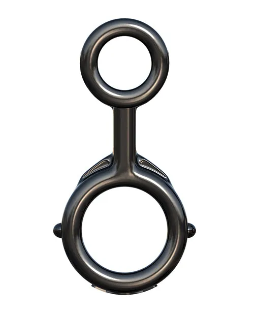 Anal Fantasy C Ringz Ironman Duo Ring Black Pipedream Products
