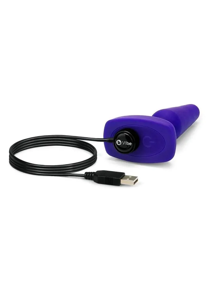 bVibe BVibe Trio Plug Rechargeable Silicone Anal Plug with Remote Control Male Sex Toys bVibe BVibe Trio Plug Rechargeable Silicone Anal Plug with Remote Control Male Sex Toys
