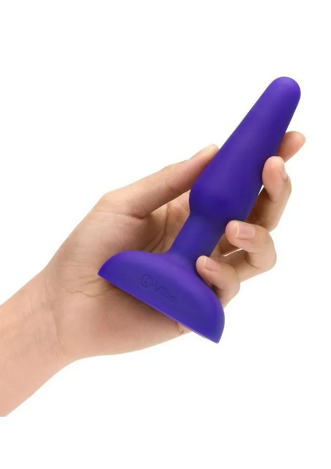bVibe BVibe Trio Plug Rechargeable Silicone Anal Plug with Remote Control Male Sex Toys bVibe BVibe Trio Plug Rechargeable Silicone Anal Plug with Remote Control Male Sex Toys
