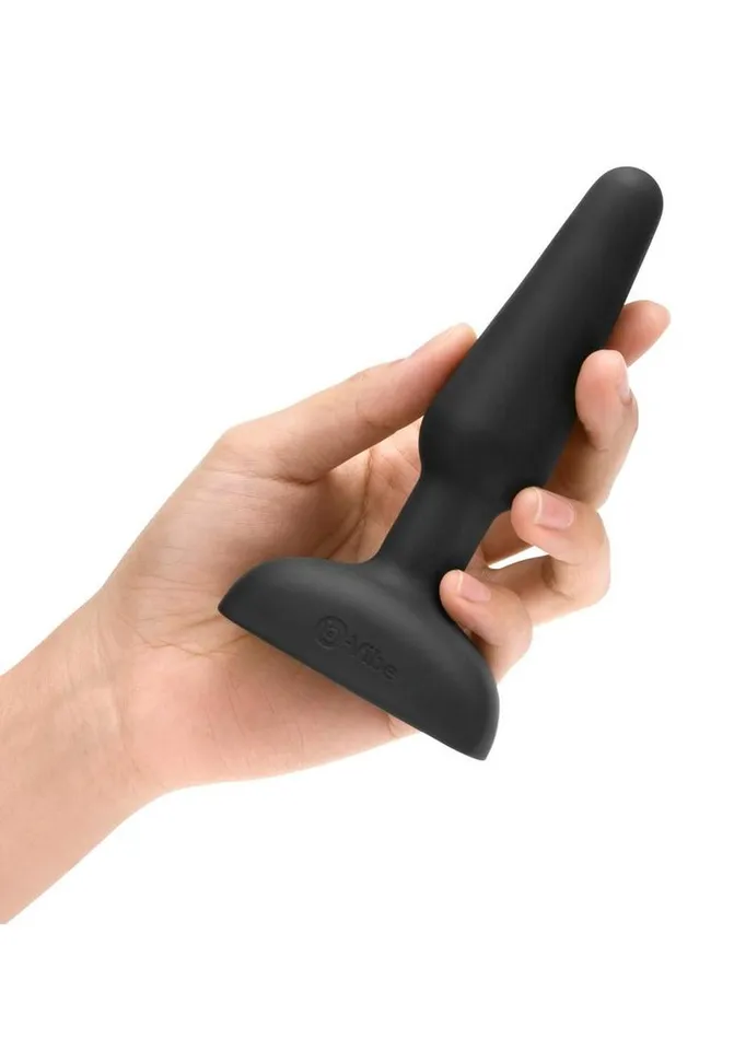 bVibe BVibe Trio Plug Rechargeable Silicone Anal Plug with Remote Control Male Sex Toys bVibe BVibe Trio Plug Rechargeable Silicone Anal Plug with Remote Control Male Sex Toys