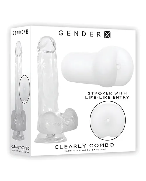 Evolved Novelties INC Anal Gender X Clearly Combo Clear