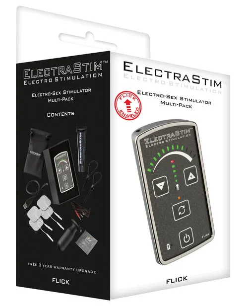 Vibrators Cyrex Ltd ElectraStim Flick Stimulator Multi Pack EM60M