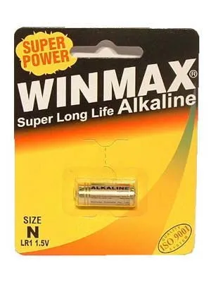 WincellWinmax Winmax N Alkaline Battery Alkaline Battery N 1 Pack Enhancers