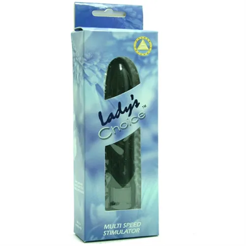 Golden Triangle Vibrators Ladys Choice Vibe Black