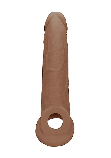 Male Sex Toys SHOTS AMERICA Realrock Penis Sleeve 9in Tan Male Sex Toys SHOTS AMERICA Realrock Penis Sleeve 9in Tan