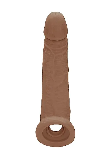 Male Sex Toys SHOTS AMERICA Realrock Penis Sleeve 9in Tan Male Sex Toys SHOTS AMERICA Realrock Penis Sleeve 9in Tan