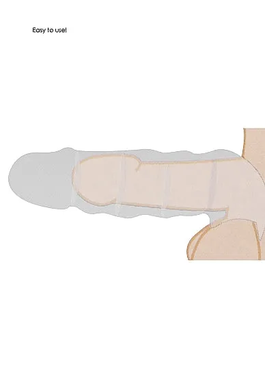 Male Sex Toys SHOTS AMERICA Realrock Penis Sleeve 9in Tan Male Sex Toys SHOTS AMERICA Realrock Penis Sleeve 9in Tan