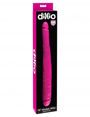 Pipedream Products Dildos Dillio 16 Double Dong Pink Dong 