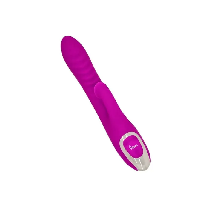 Viben Female Sex Toys Frenzy Rabbit Vibe With Clitoral Suction Berry