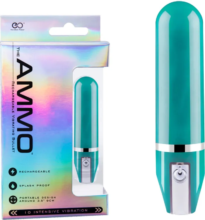 The Ammo Rechargable Bullet Blue Vibrator Sex Adult Pleasure Orgasm Excellent Power Vibrators The Ammo Rechargable Bullet Blue Vibrator Sex Adult Pleasure Orgasm Excellent Power Vibrators