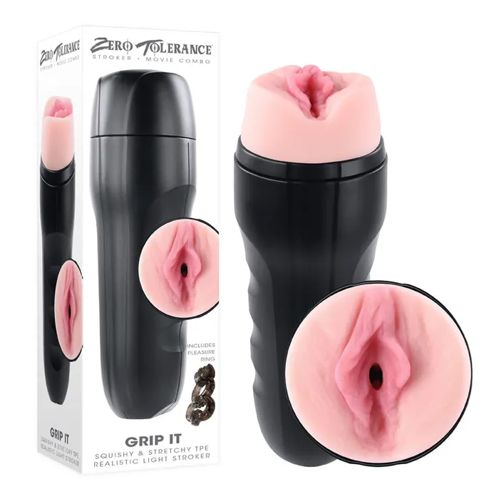 Male Sex Toys Zero Tolerance GRIP IT LIGHT Vagina Stroker Zero Tolerance