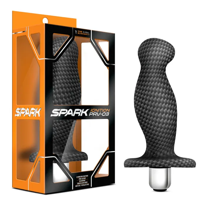 Blush Novelties Spark Ignition Prv 03 Carbon Fiber Anal Probe Anal