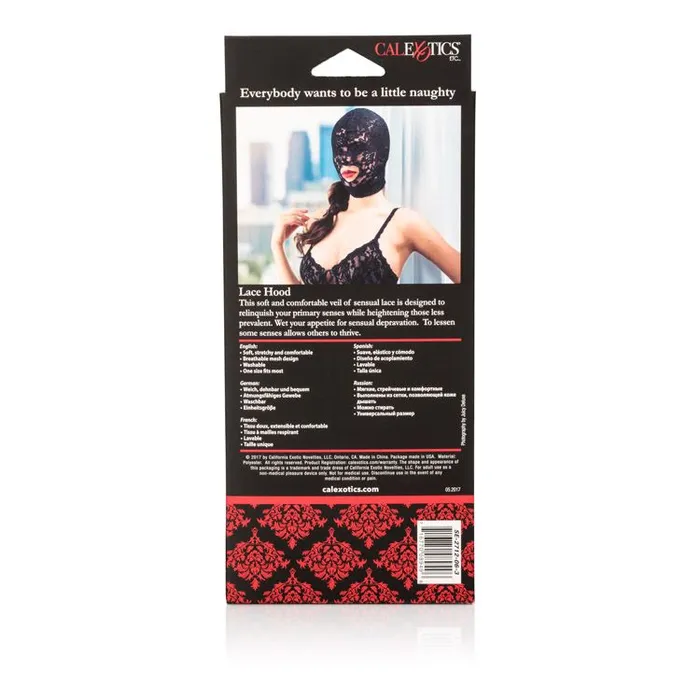 California Exotic Novelties Couples Scandal Lace Hood