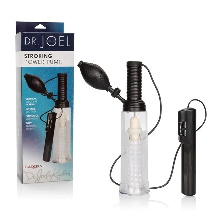 California Exotic Novelties Dr Joel Stroking Power Pump Female Sex Toys