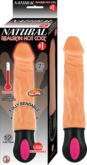 Dildos Nasstoys Natural Realskin Hot Cock 1 7 Flesh 