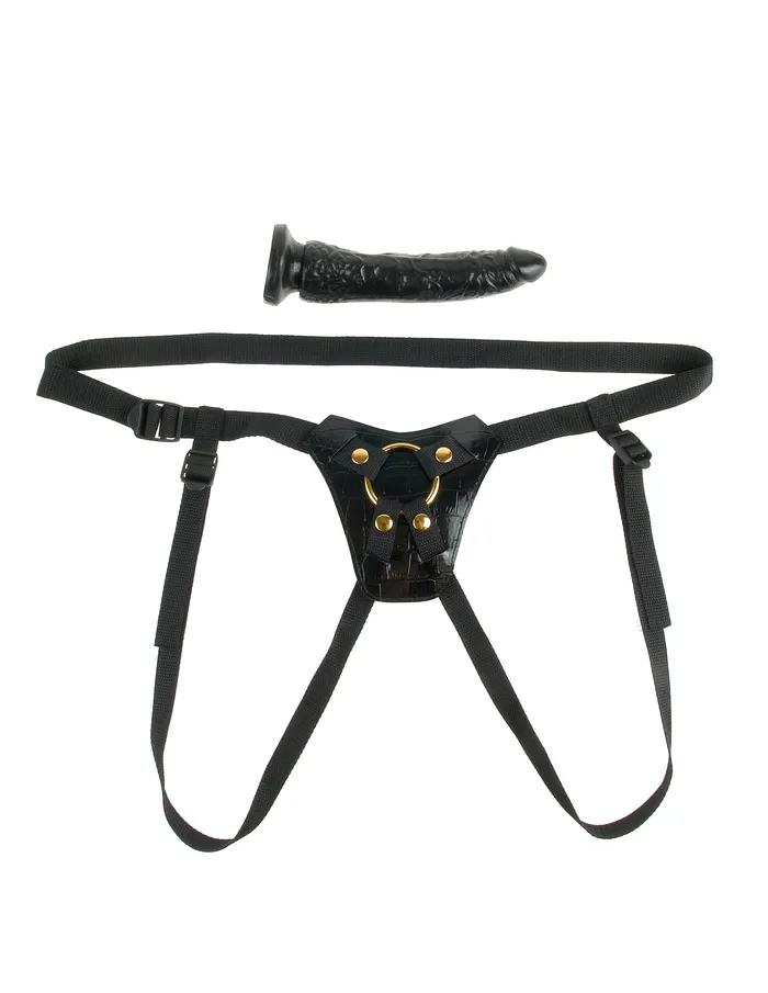 Fetish Fantasy Gold Designer Strap On Pipedream Products Female Sex Toys