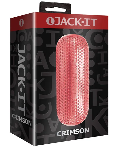 Jack It Stroker Crimson Icon Brands Male Sex Toys