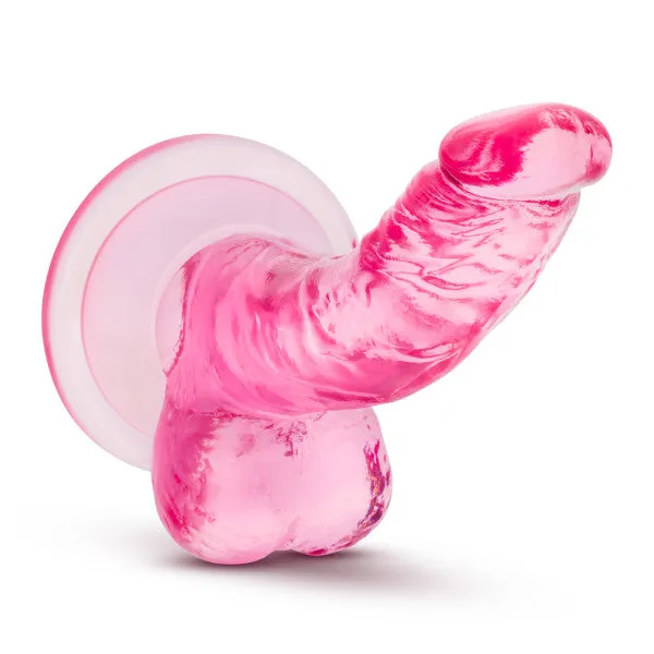 Naturally Yours 4 Mini Cock Pink Blush Novelties Vibrators
