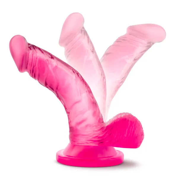 Naturally Yours 4 Mini Cock Pink Blush Novelties Vibrators
