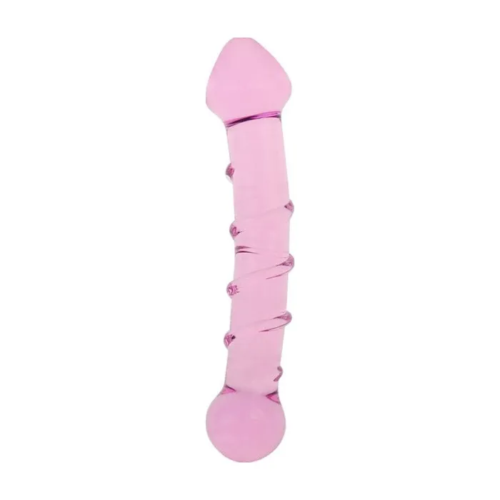 Vibrant Vibes Australia Quality Sex Toys Great Prices Dildos Glass Romance 5 Pink 7in Vibrant Vibes Australia Quality Sex Toys Great Prices Dildos Glass Romance 5 Pink 7in