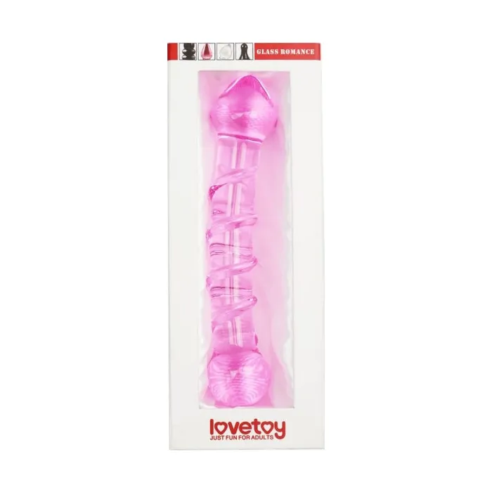 Vibrant Vibes Australia Quality Sex Toys Great Prices Dildos Glass Romance 5 Pink 7in