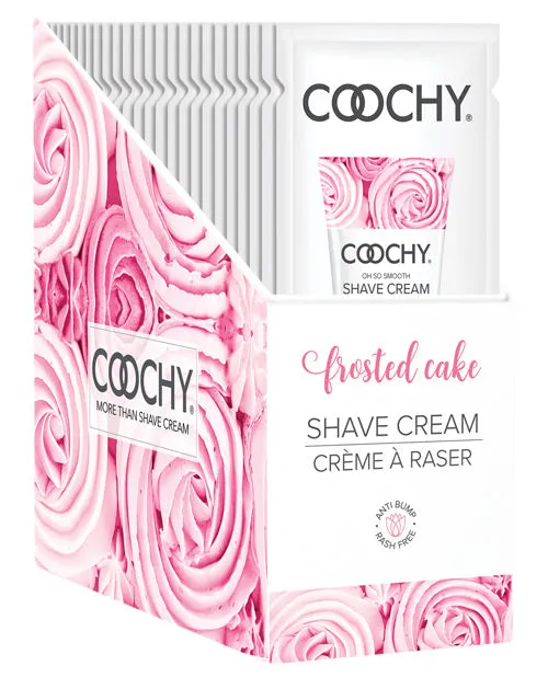 Vibrators Classic Erotica Coochy Shave Cream Frosted Cake Foil 15 Ml 24 Pieces Display Vibrators Classic Erotica Coochy Shave Cream Frosted Cake Foil 15 Ml 24 Pieces Display