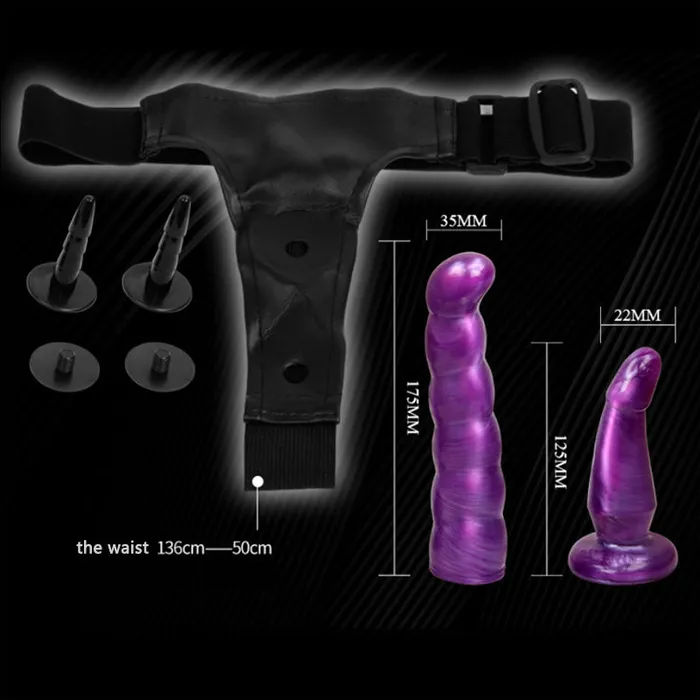 Dual Pleasure StrapOn Harness PP Products Female Sex Toys