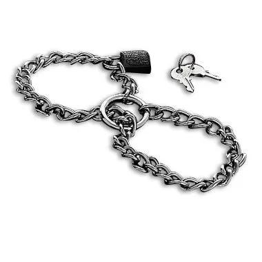Female Sex Toys METAL HARD POLSINI CON CATENA IN ACCIAIO DURO IN METALLO Female Sex Toys METAL HARD POLSINI CON CATENA IN ACCIAIO DURO IN METALLO