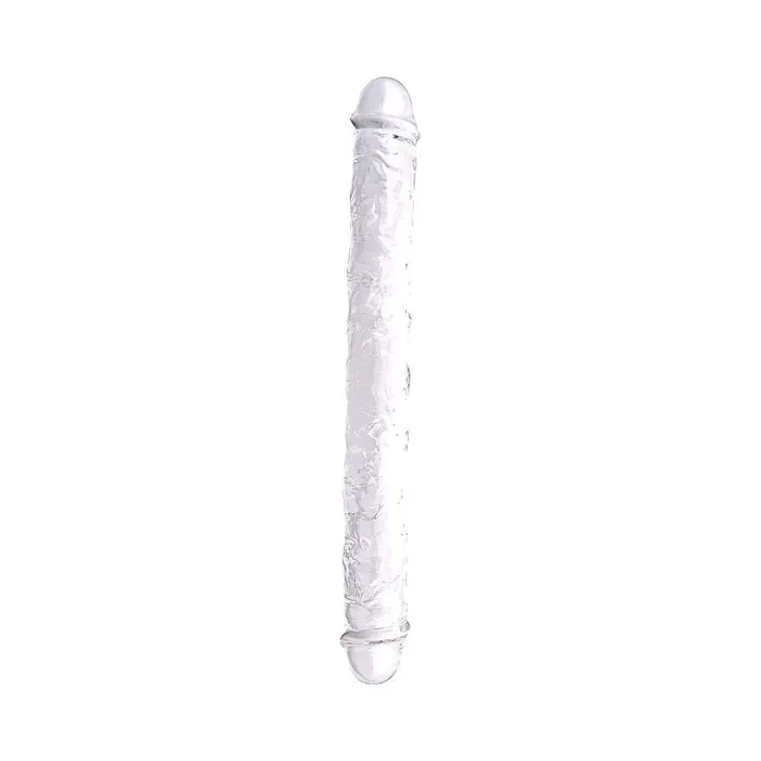 Loving Joy Dildos Loving Joy 15 Inch Double Ended Dildo Clear