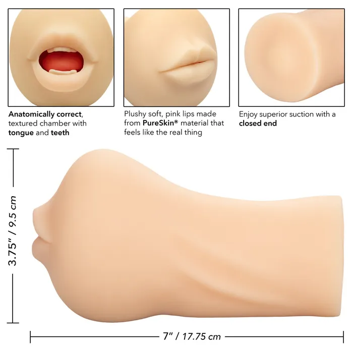 CalExotics Stroke It Mouth Male Sex Toys