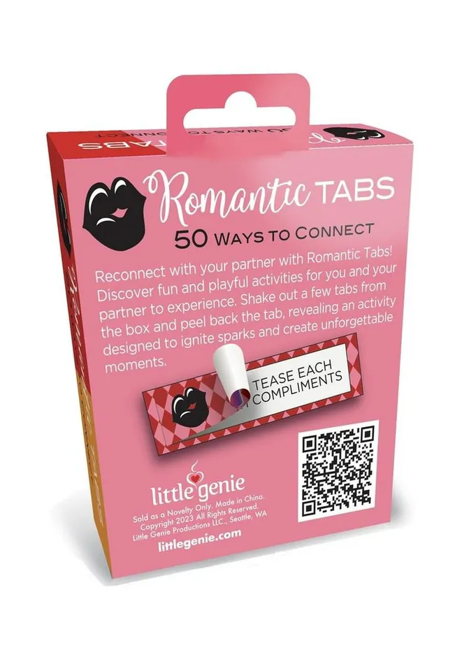 Couples Little Genie Productions Romantic Tabs Couples Game