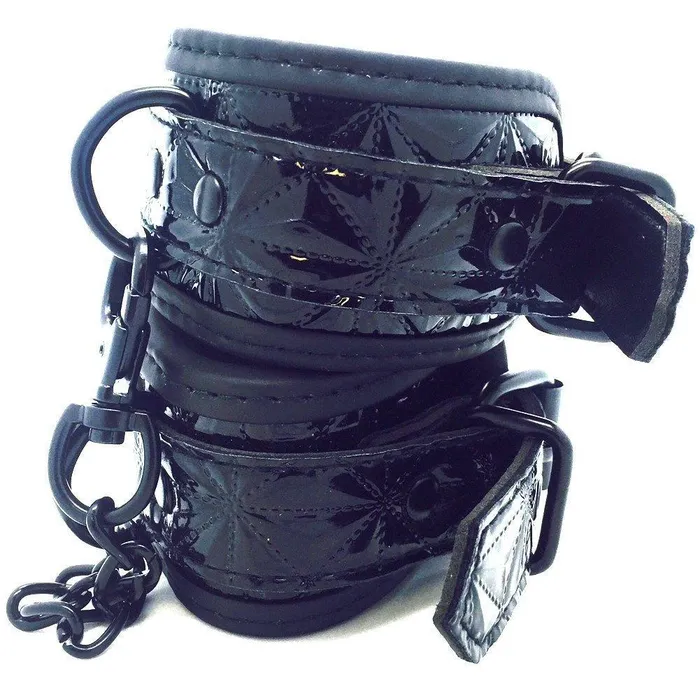 Couples Pink BOB Charlottes Fetish Wrist Cuffs