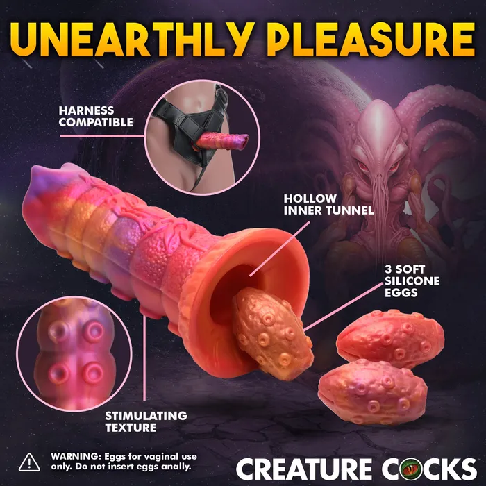 Creature Cocks Creature Cocks Nymphoid Ovipositor with Eggs Male Sex Toys