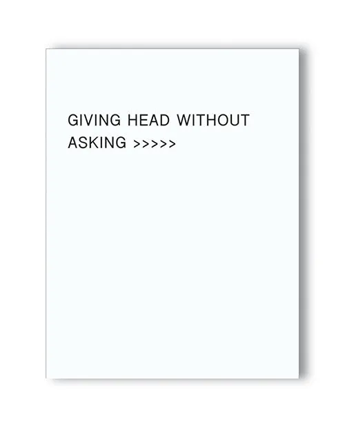 Giving Head Is Greater Than Naughty Greeting Card Kush Kards Male Sex Toys