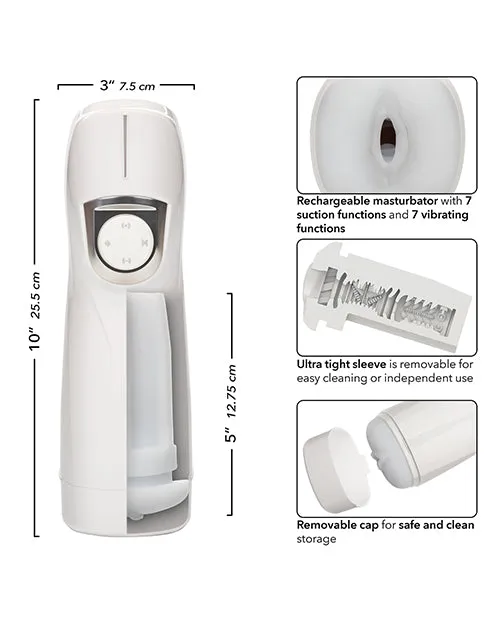 Optimum Power Lifelike Pulsar Stroker Masturbator CalExotics Male Sex Toys