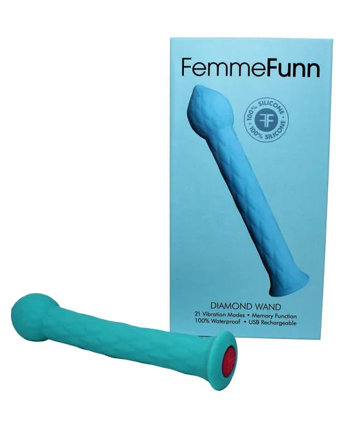 Vibrators FemmeFunn Femme Funn Diamond Wand Vibrators FemmeFunn Femme Funn Diamond Wand