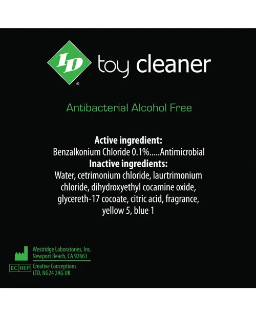 Vibrators ID Lubricants Id Foam Toy Cleaner Foam 81 Oz