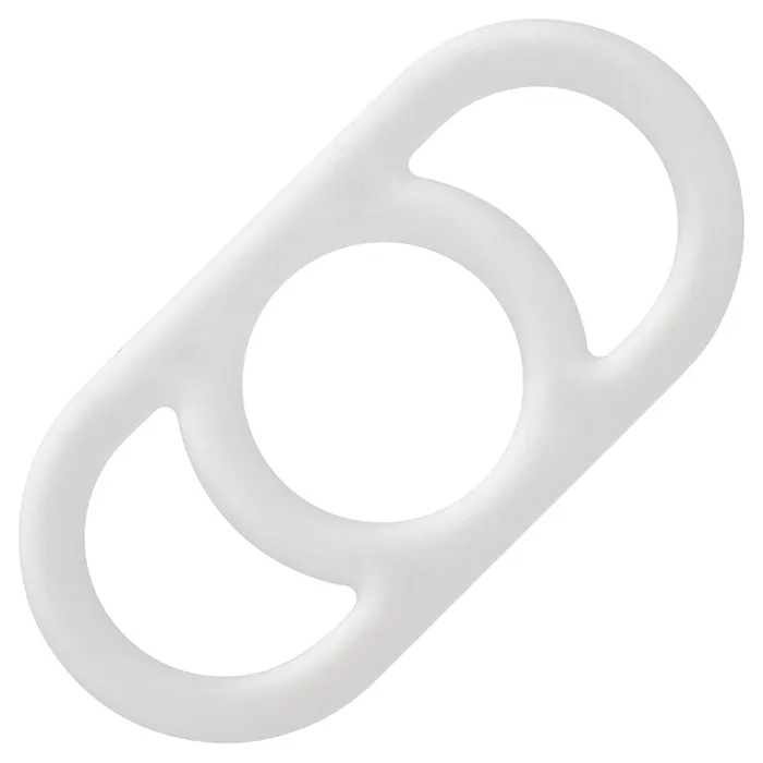 Alpha Liquid Silicone Commander Ring Natural CAL EXOTICS Male Sex Toys