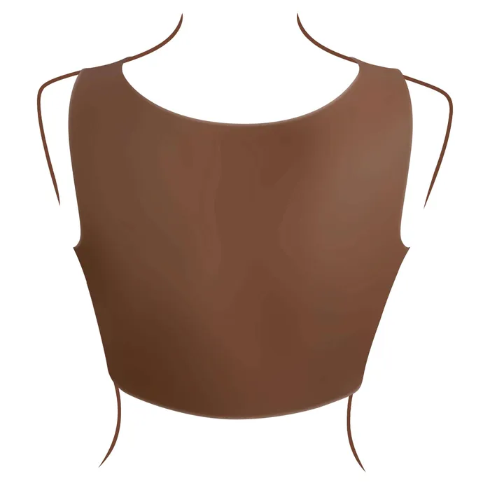 Anal Gender X Undergarments DCup Dark Realistic Wearable Breasts for Confident Comfort Evolved Novelties