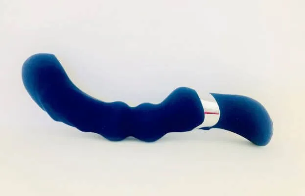 Anal Nu Sensuelle Sensuelle Homme ProS Prostate Massager Navy Blue 15 Functions 3 Speeds Rolling Ball Massager Rechargeable