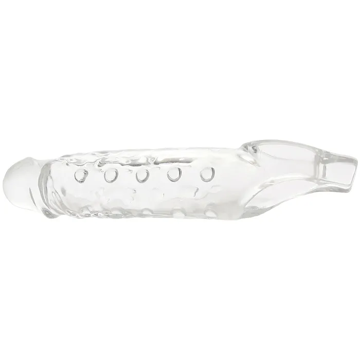 Anal XGen Size Up 1 Inch Studded Extender in Clear