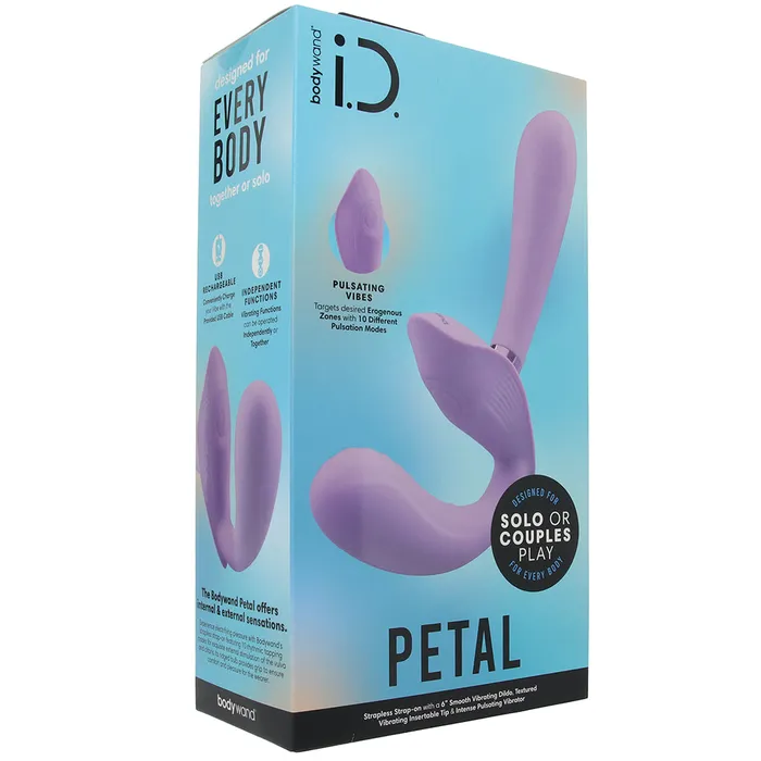 BodyWand ID Petal Strapless StrapOn XGen Female Sex Toys