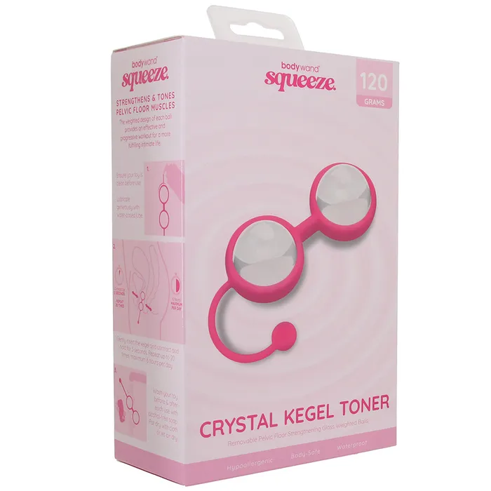 BodyWand Squeeze 120g Crystal Kegel Toner XGen Female Sex Toys